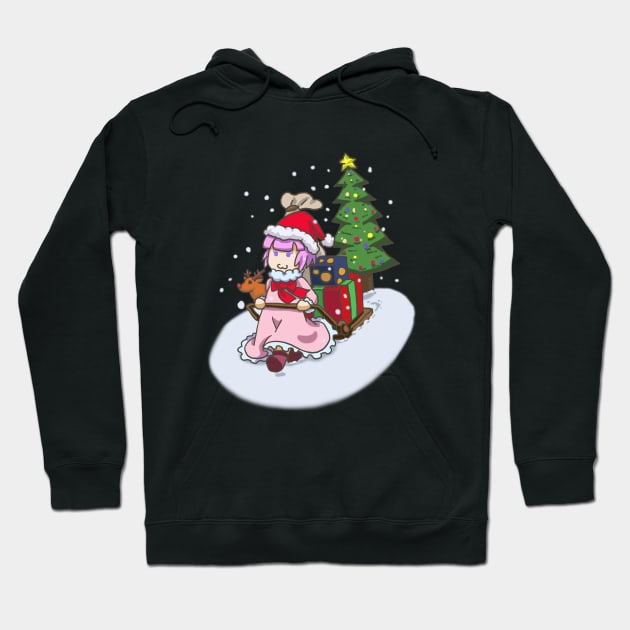 Sleighing in a winter of Christmas Hoodie by Dearly Mu